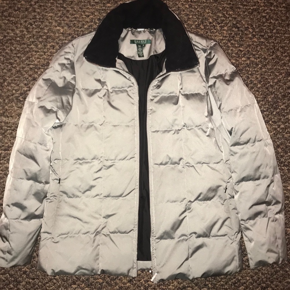 Lauren Ralph Lauren Womens silver Coat